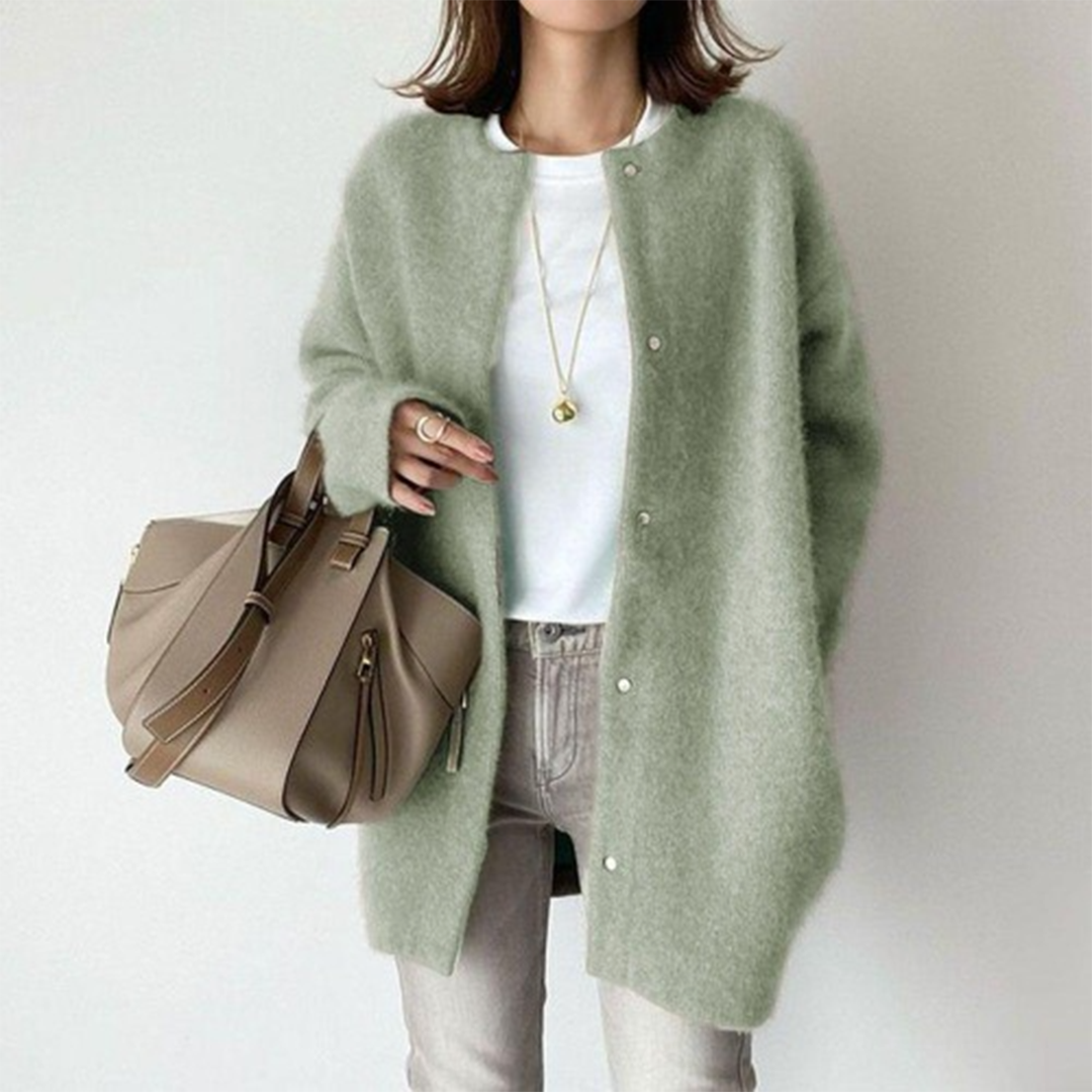 Doreen – Warmer Cardigan mit eleganten Details