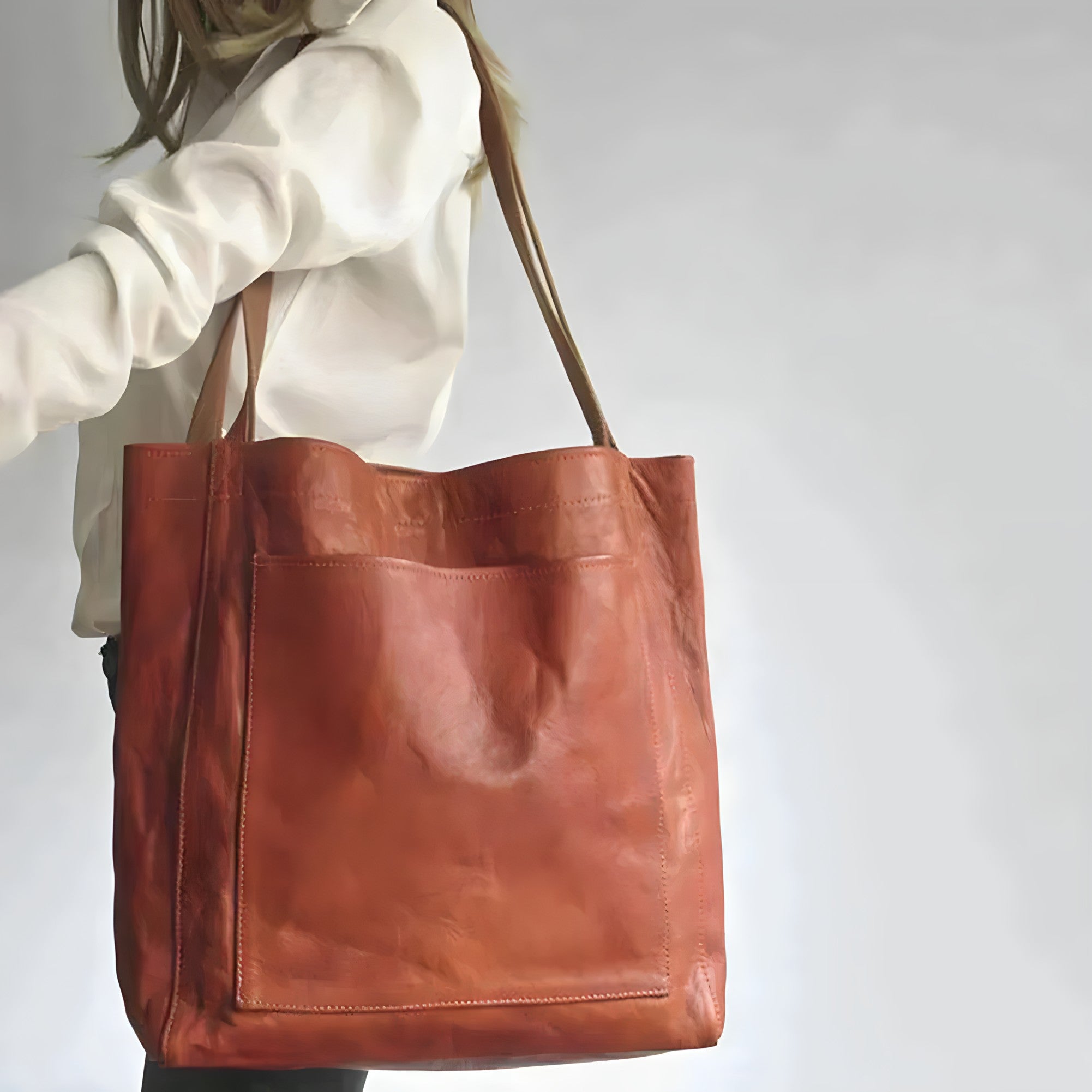 Hanna – Handgemachte hochwertige Ledertasche für Damen
