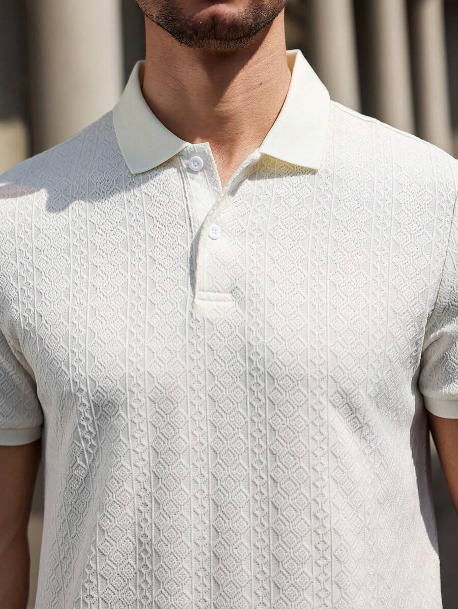 Hanno – Basic Polohemd Herren Kentkragen Kurzarm Für Alltag 3