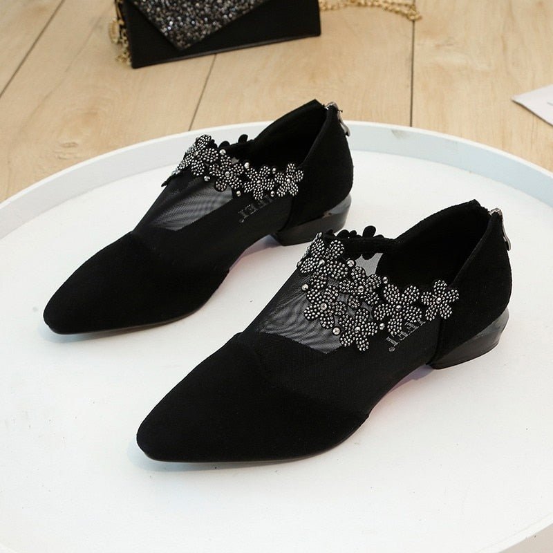 Hedda - Bequeme und stilvolle Damenschuhe mit Absatz Schwraz 5