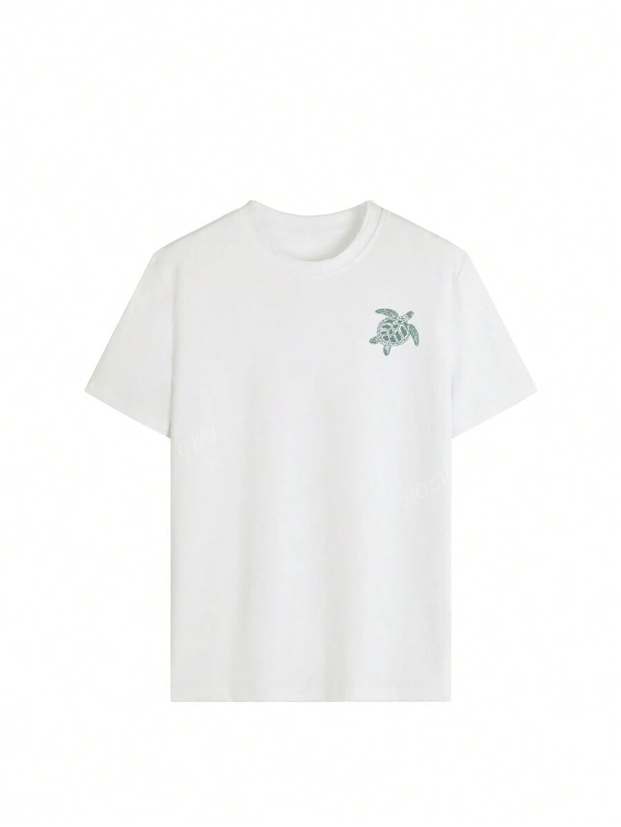 Hedwig – Grafikprint Damen T-Shirt Kirschmotiv Locker Und Modisch 4