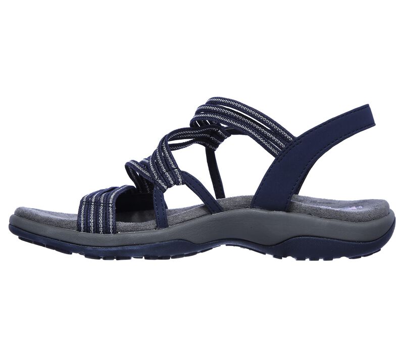 Helmine - Orthopädische Elegante Sandalen Bequeme Riemchensandalen für die Freizeit Blau