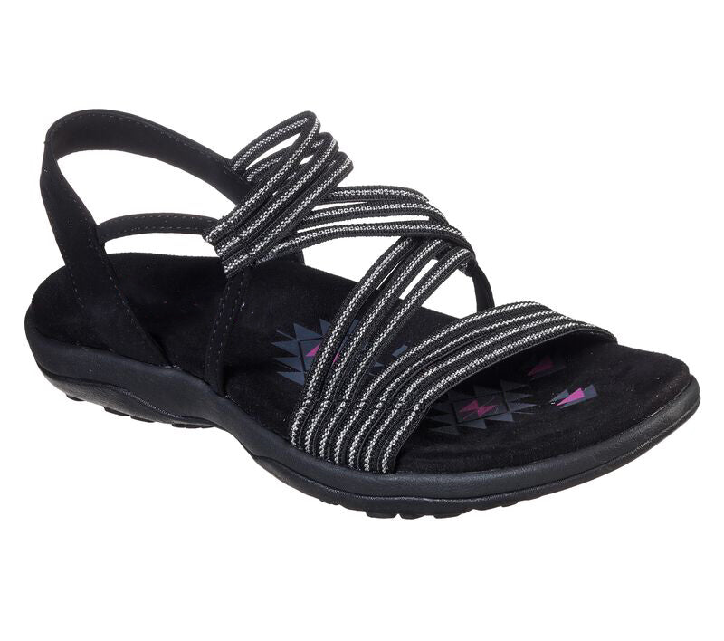 Helmine - Orthopädische Elegante Sandalen Bequeme Riemchensandalen für die Freizeit Schwarz 3