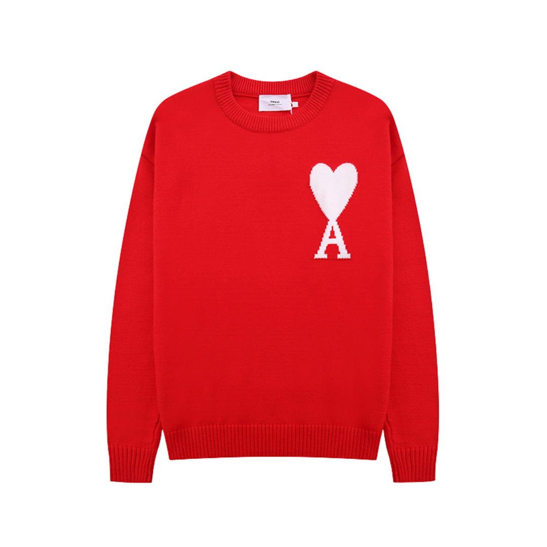 Marika - Herzbestickter Damenpullover
