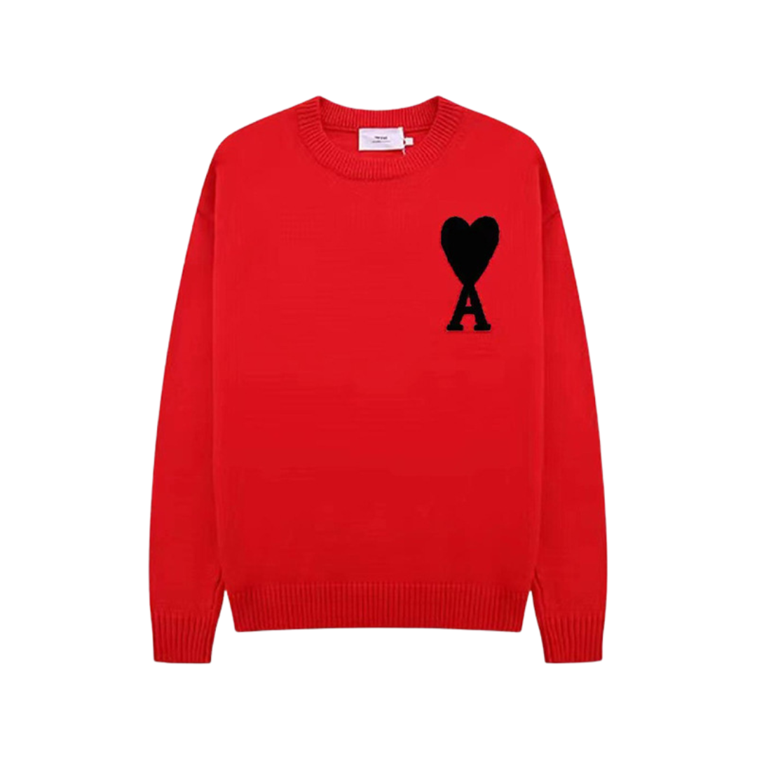Marika - Herzbestickter Damenpullover