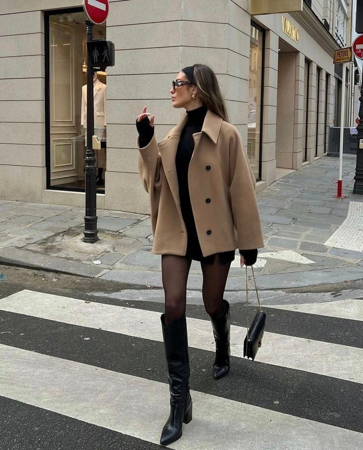 Uta – Oversized Mantel für gemütliche Herbsttage