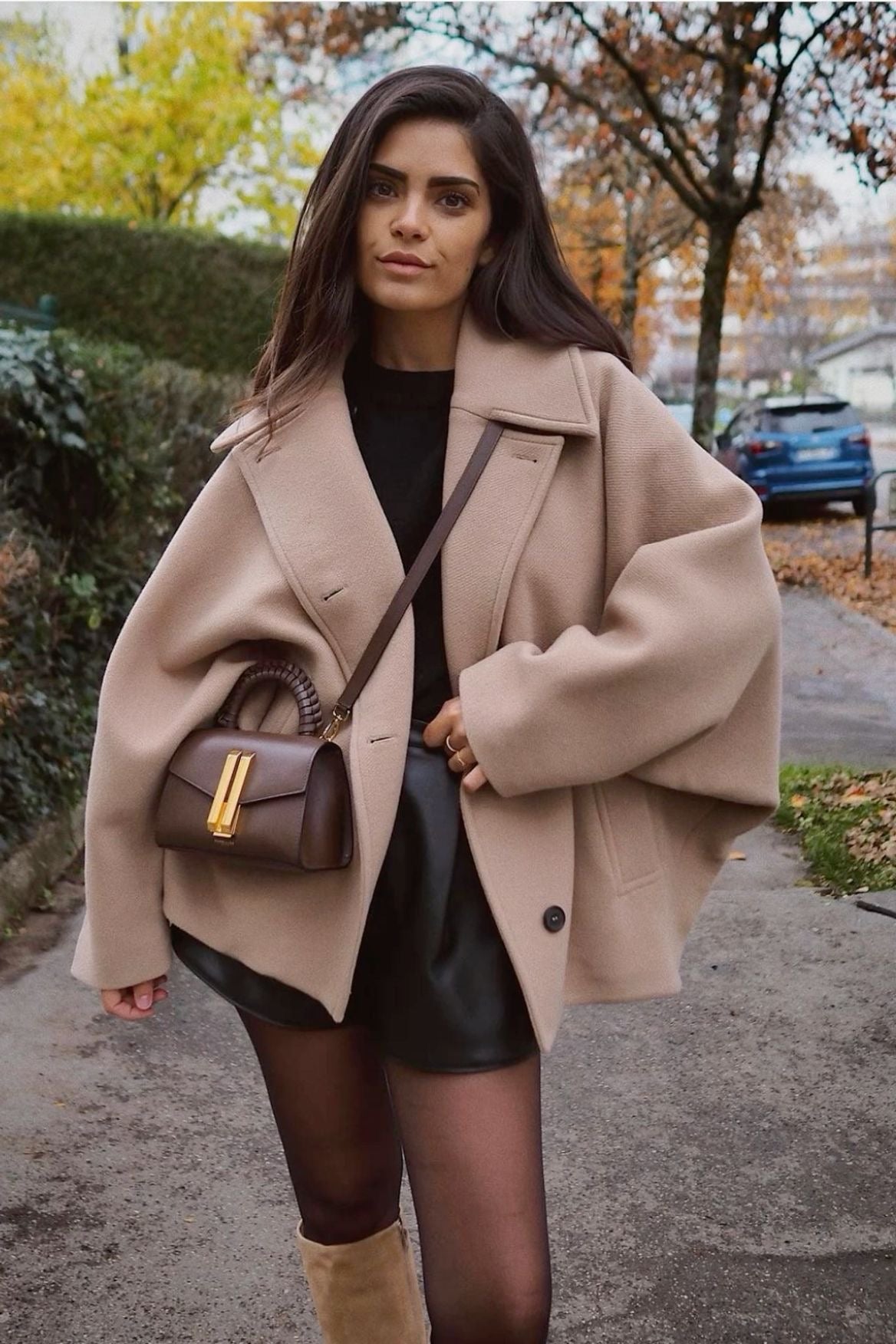 Uta – Oversized Mantel für gemütliche Herbsttage