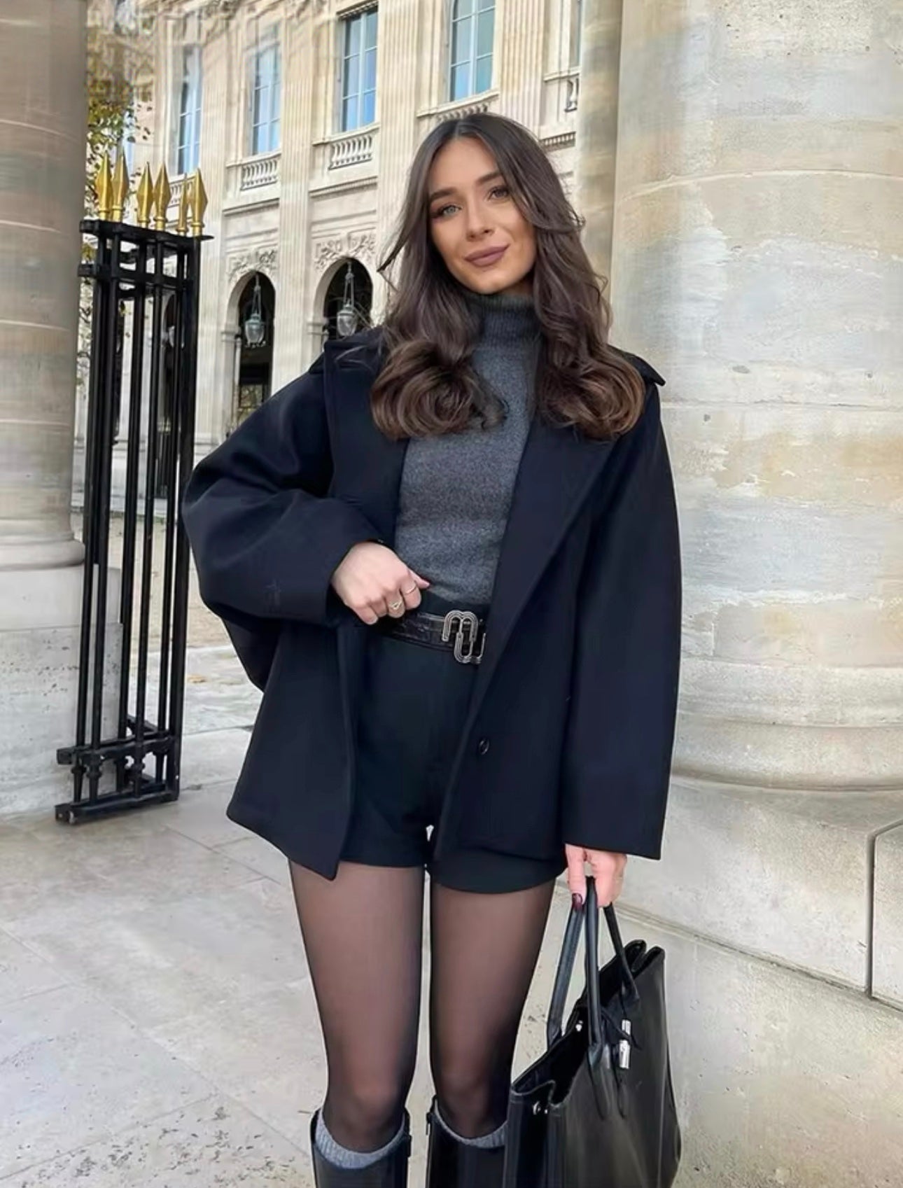 Uta – Oversized Mantel für gemütliche Herbsttage