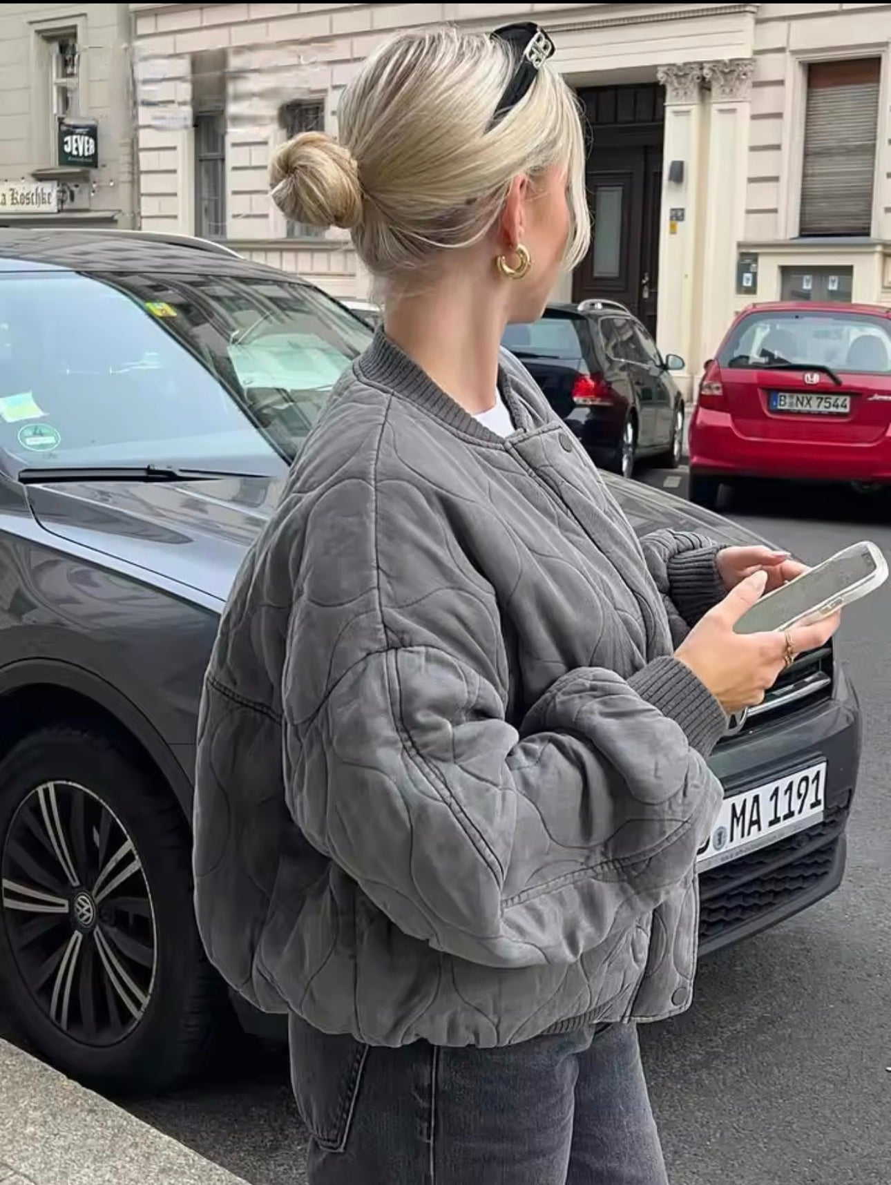 Babsi – Lässige Bomberjacke Für Damen