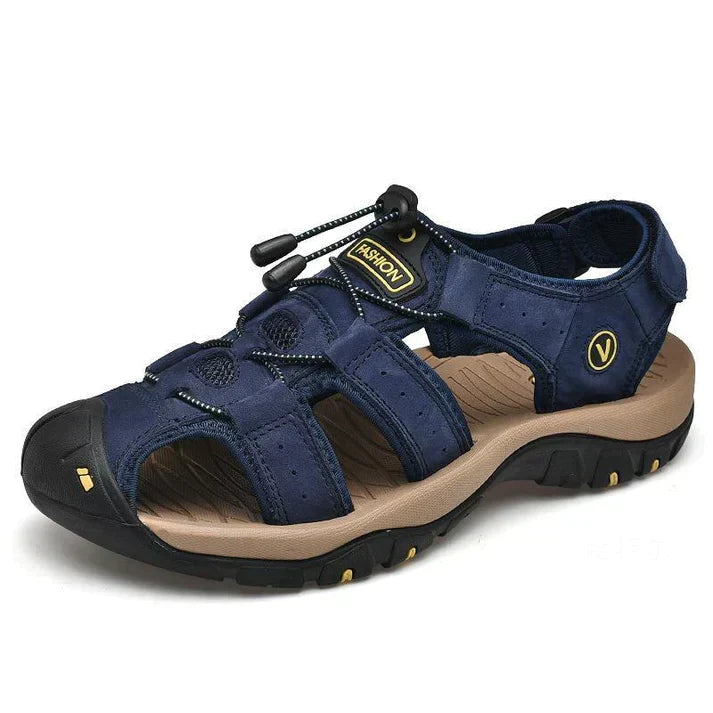Irmo - Orthopädische Sandalen für Männer Blau