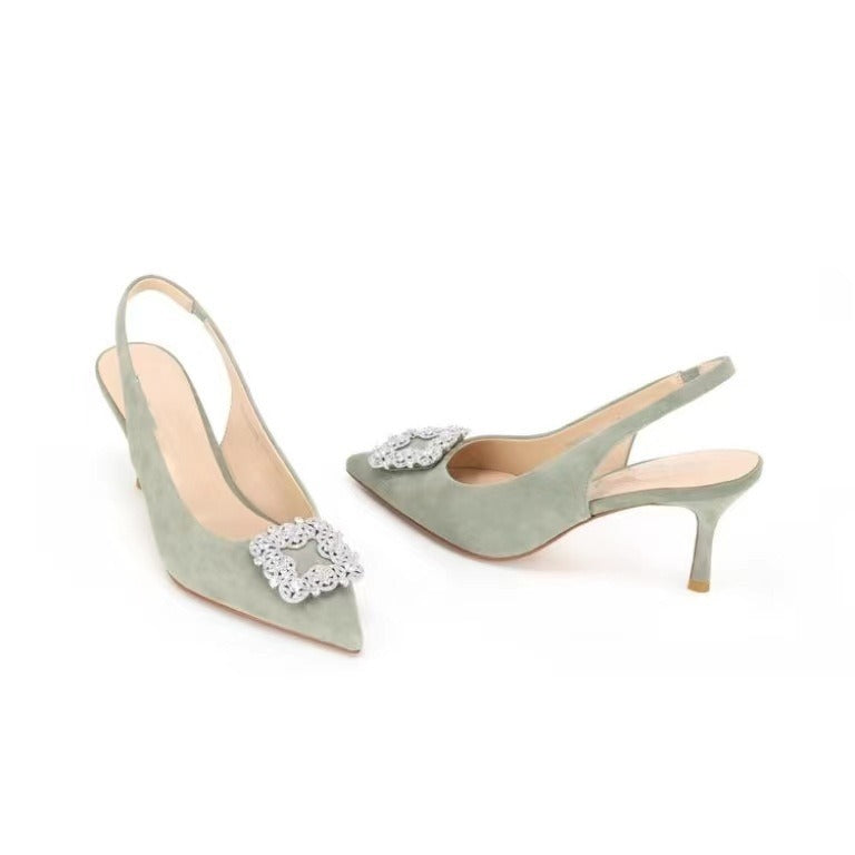 Isabella- Femme Slingback High Heeled Pumps Blau 2-0-cib-0-cib