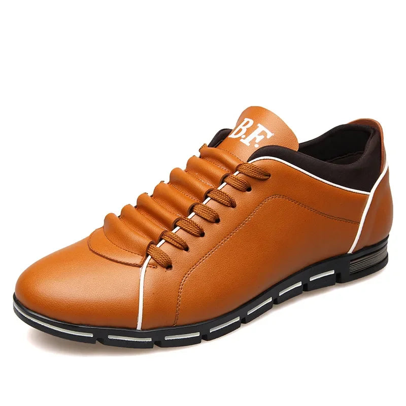 Jeronimus – Lässige Herren-Sneaker im britischen Stil Gelb