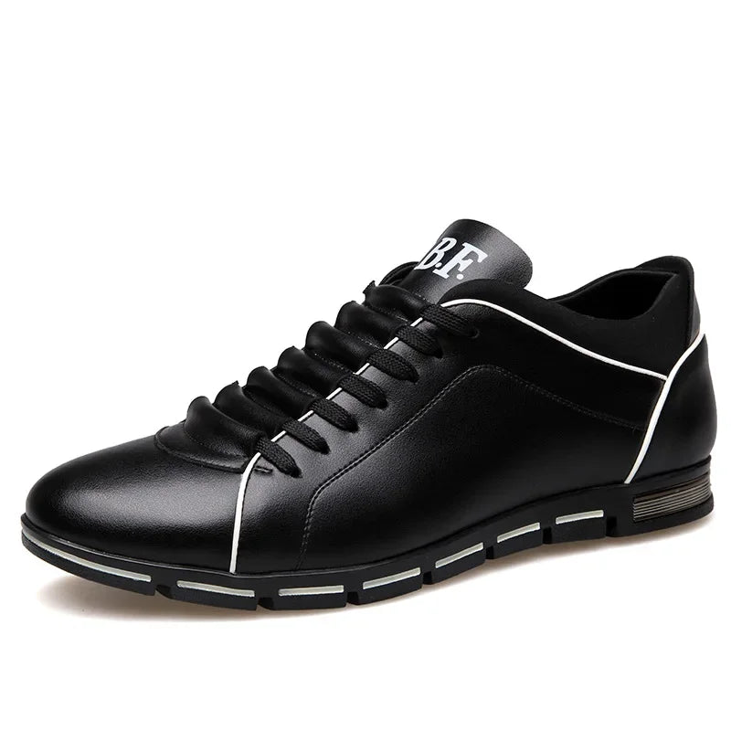 Jeronimus – Lässige Herren-Sneaker im britischen Stil Schwarz