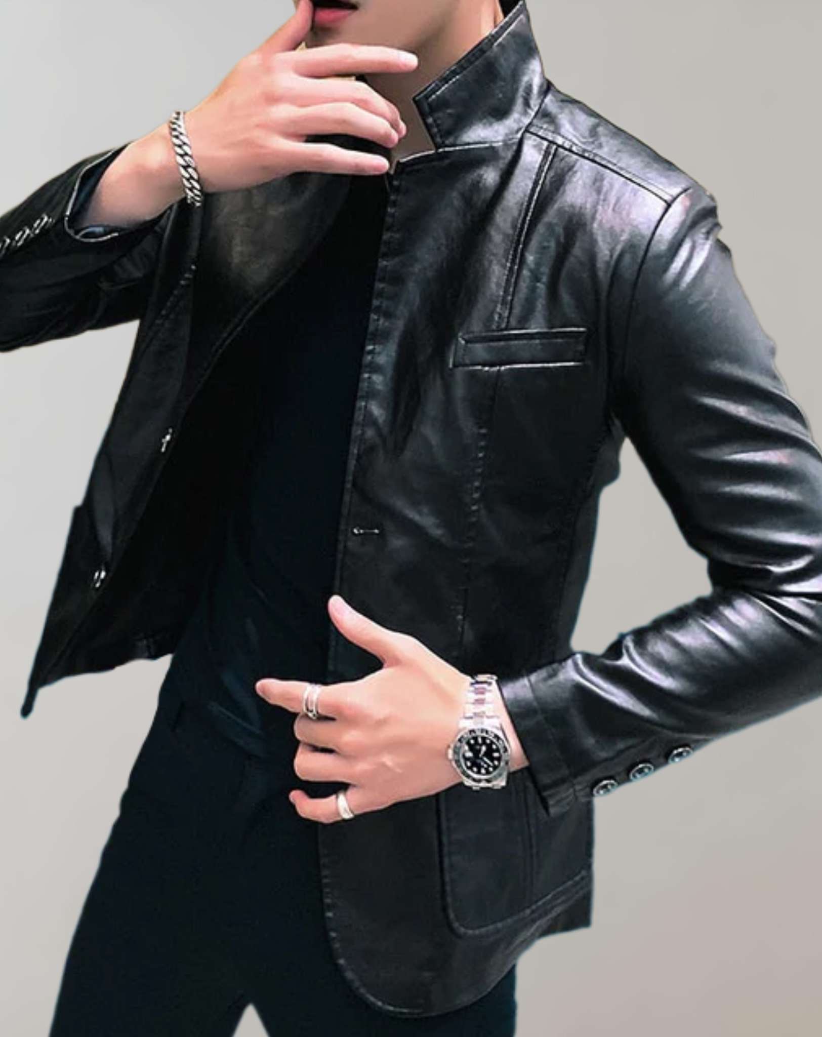 Kristian - Lässige Lederjacke für Herren
