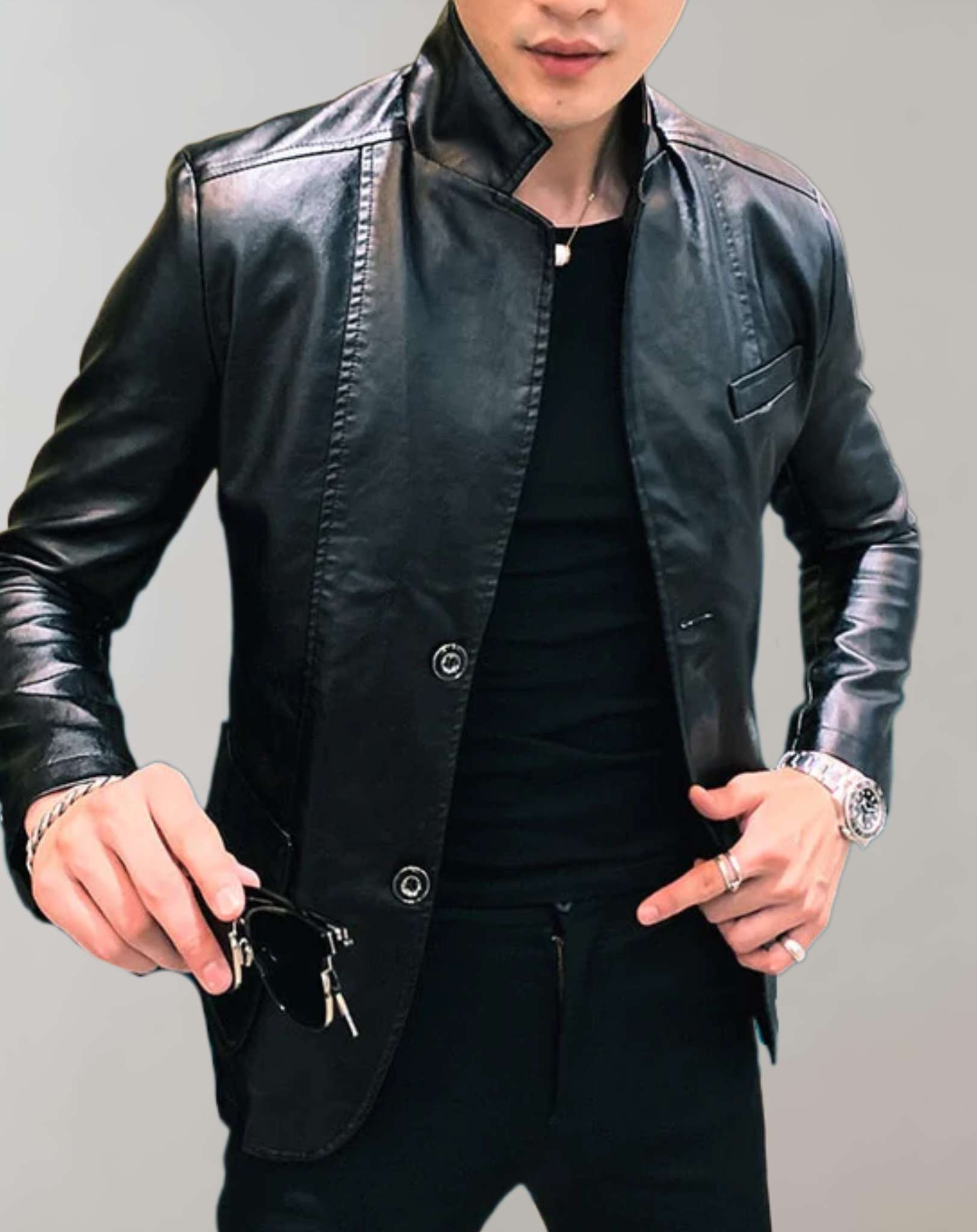 Kristian - Lässige Lederjacke für Herren
