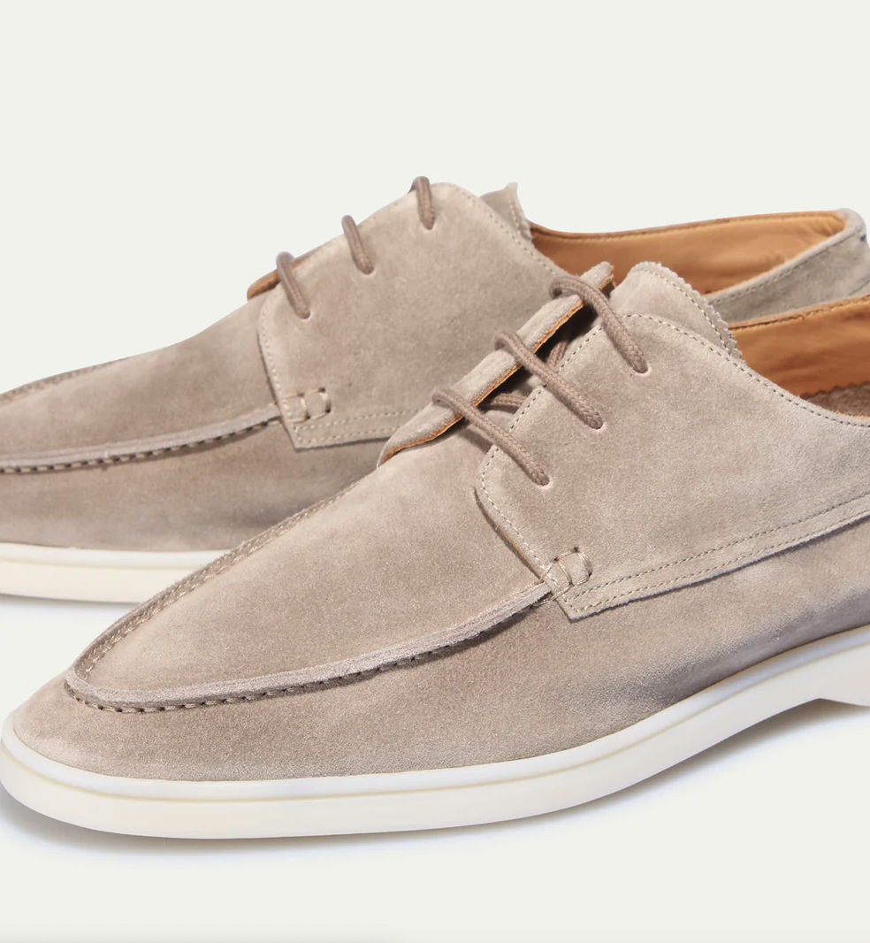 Julian - Klassische Leder Herrenschuhe Beige 3