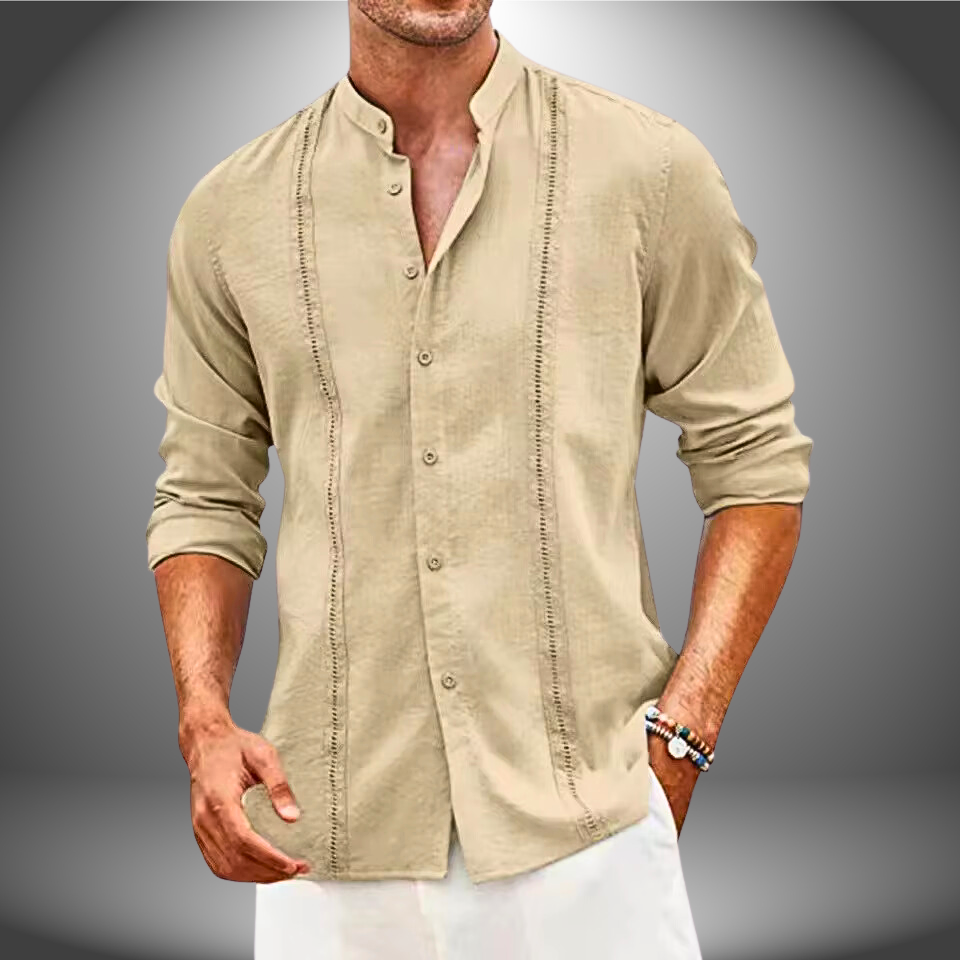 Konrad - Edles Herren Hemd in Farbvielfalt Beige