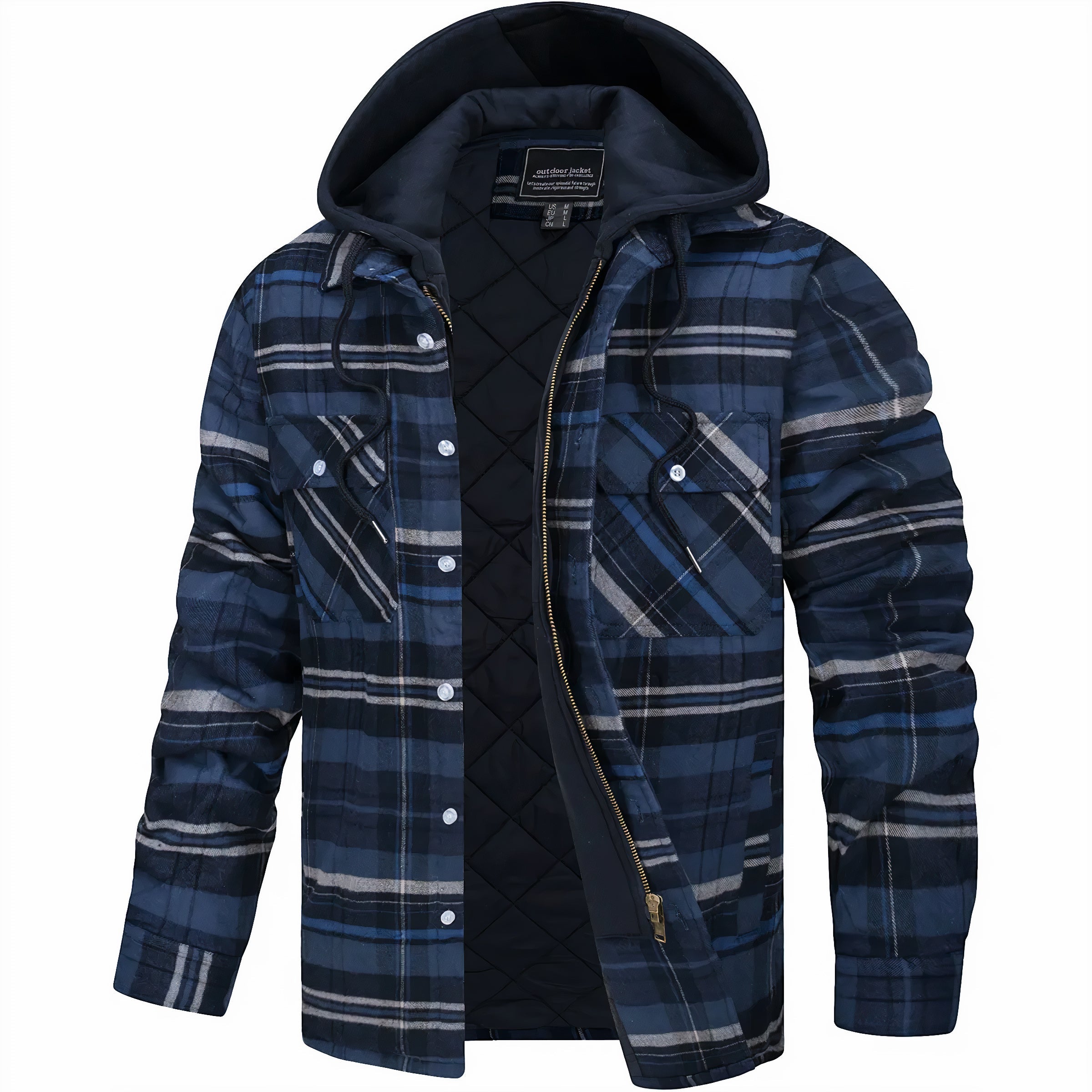 Lambert – Elegante Herbstjacke für Herren Blau