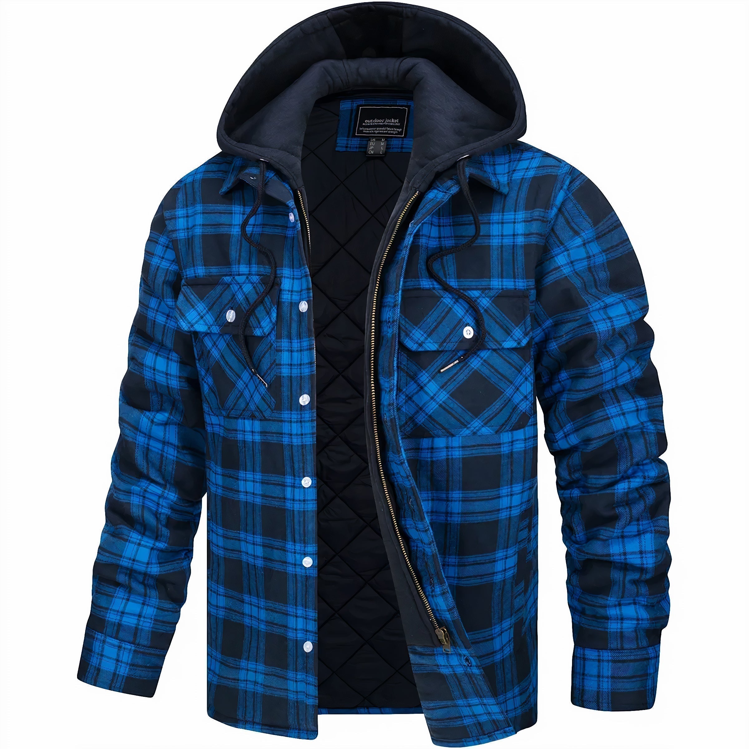 Lambert – Elegante Herbstjacke für Herren Blau