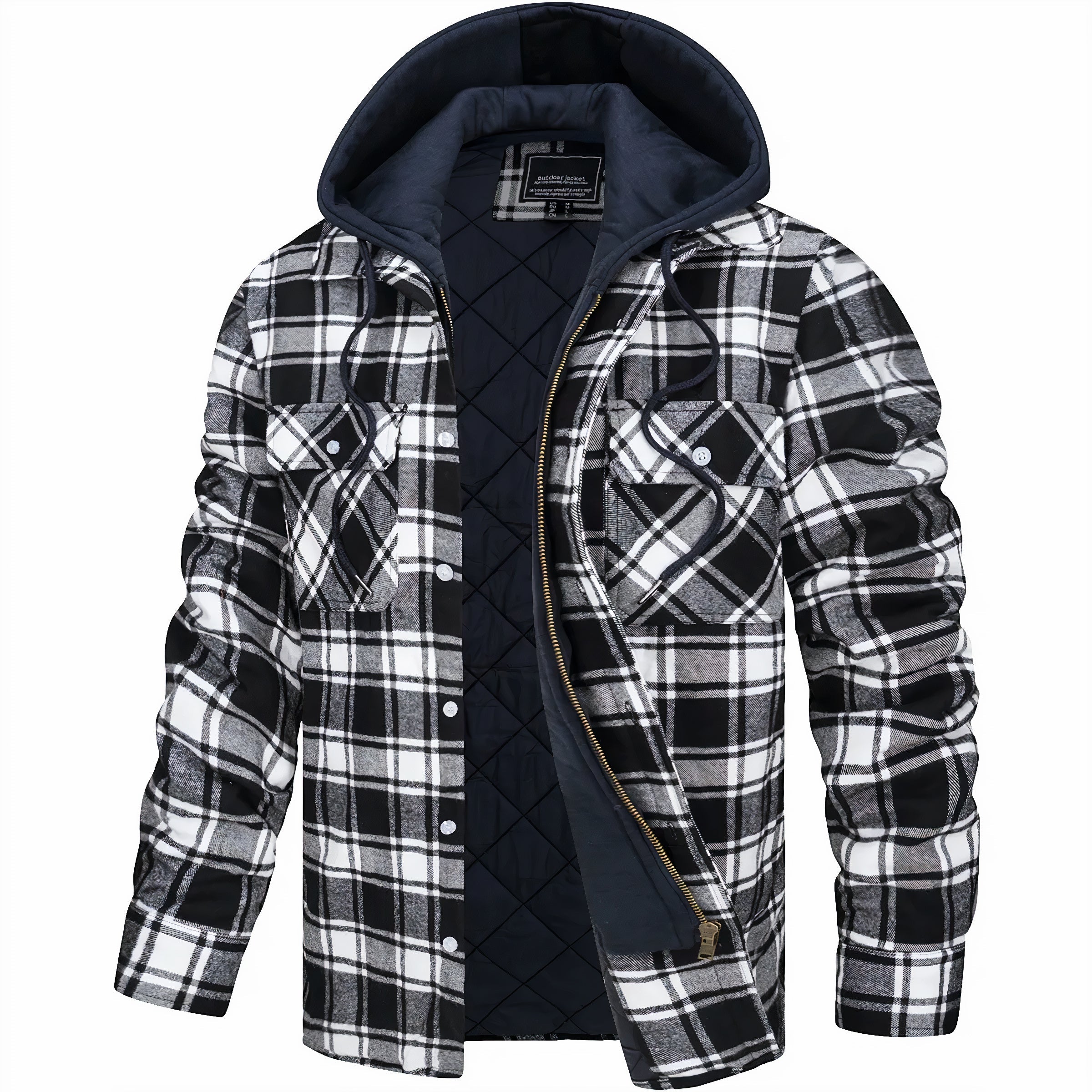 Lambert – Elegante Herbstjacke für Herren Schwarz