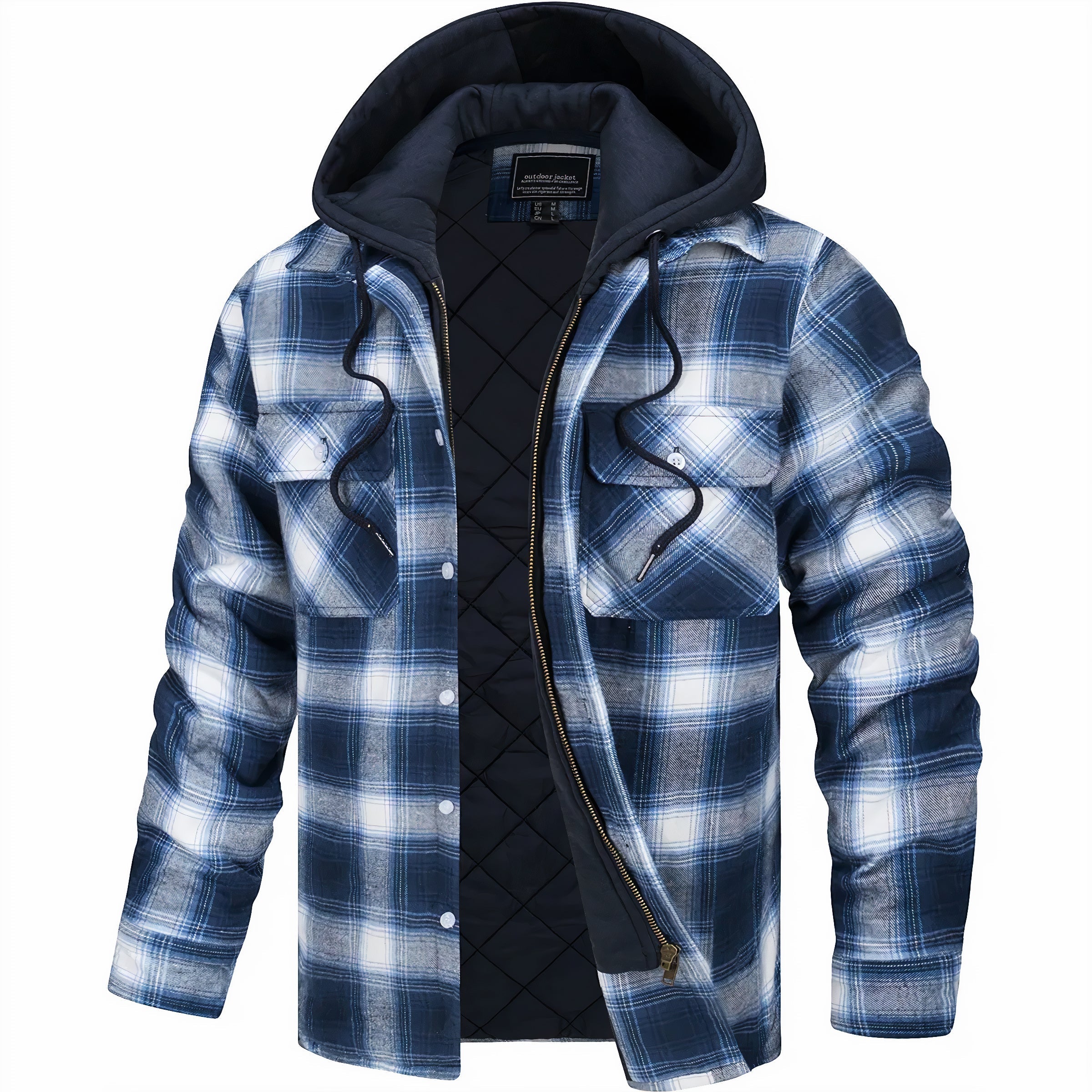 Lambert – Elegante Herbstjacke für Herren Weiß