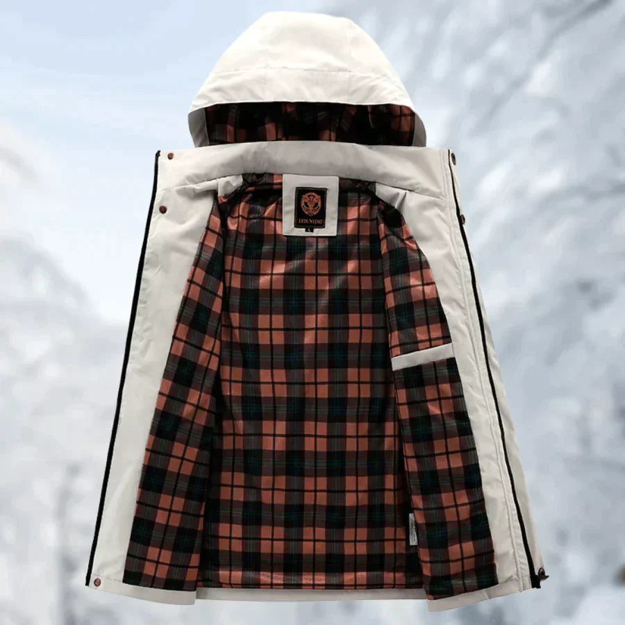 Laszlo - Herrenjacke Winterfest & Trocken Weiß 2