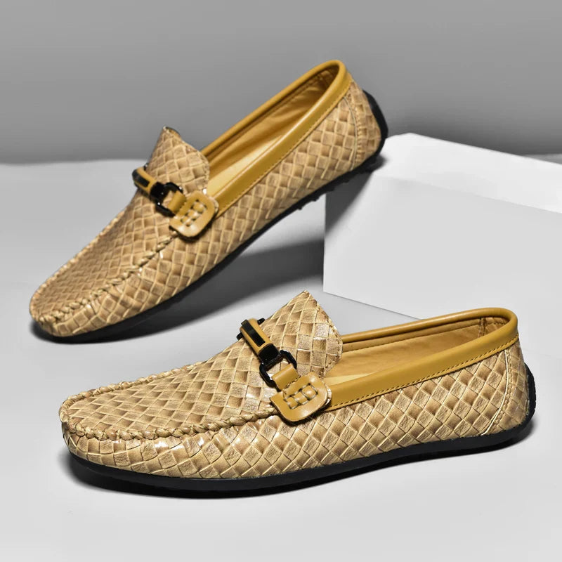 Nico – Slip-On Mokassins Herren Atmungsaktiv Modern Bequem