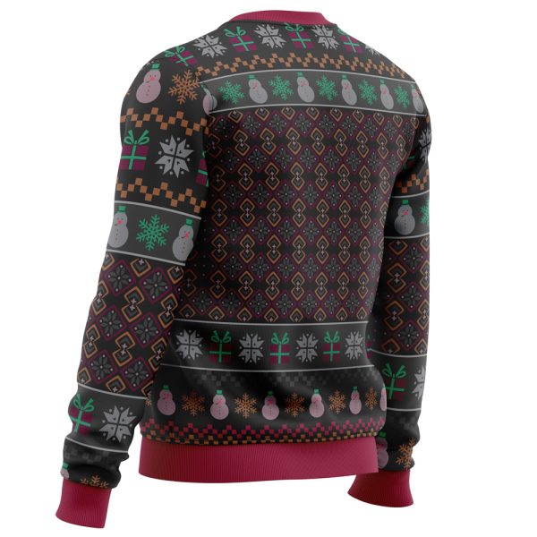Lennard – Weihnachtspullover für Herren Rot