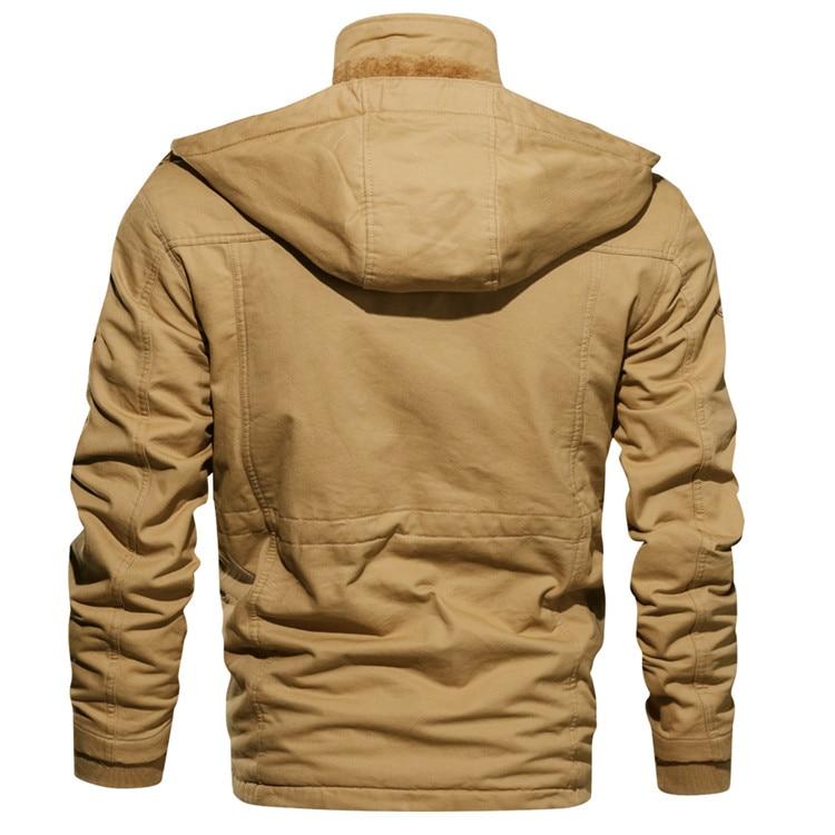 Liam – Robuste Jacke für Herren Khaki