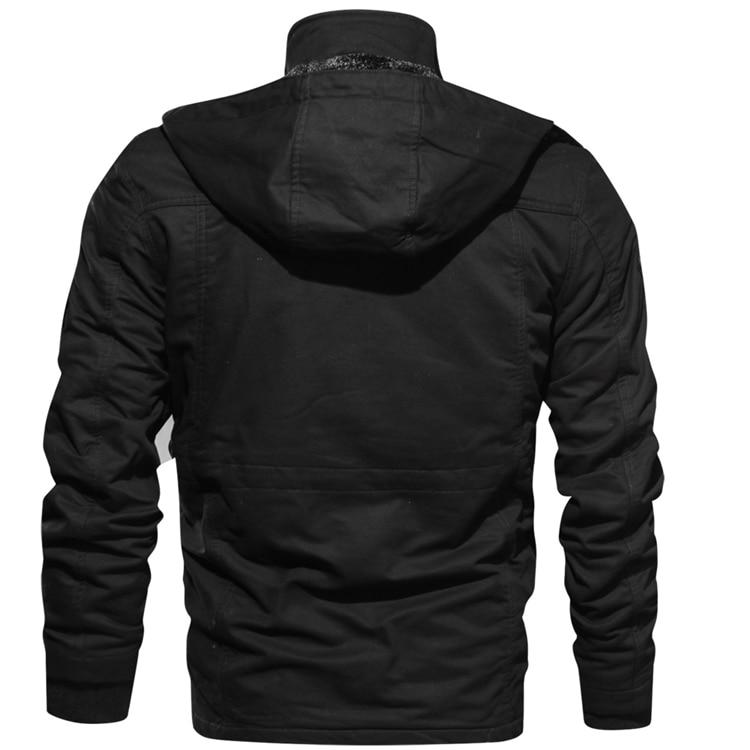 Liam – Robuste Jacke für Herren Schwarz