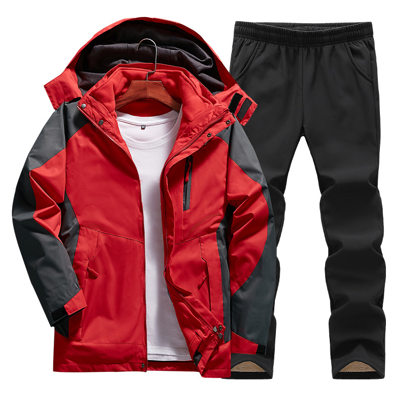 Luisa – 3-in-1 Outdoor-Set für Damen rot