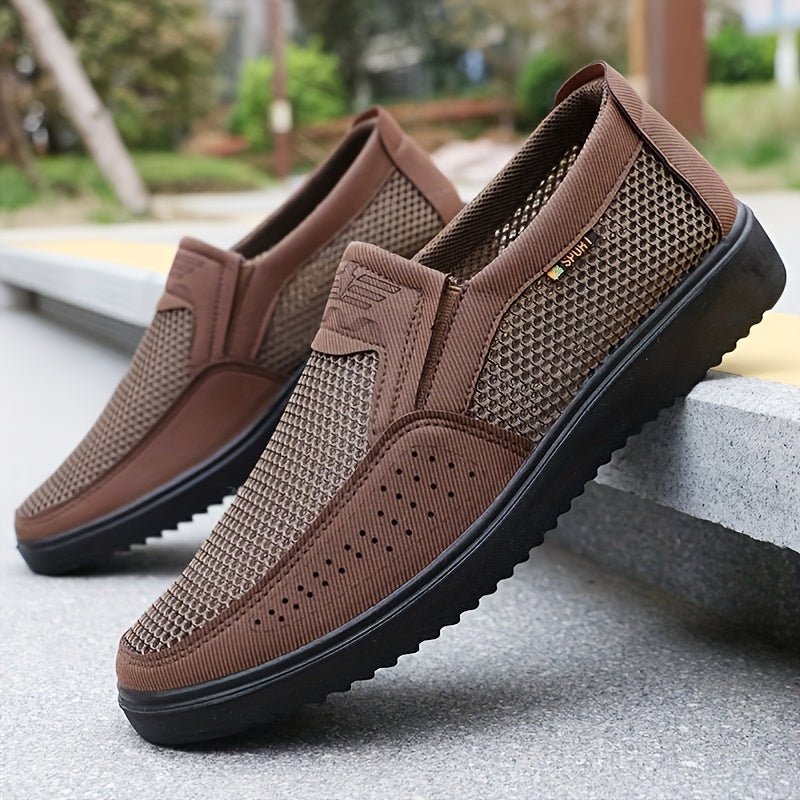 Maxim – Ultraleichte Slip-On Schuhe Braun 2