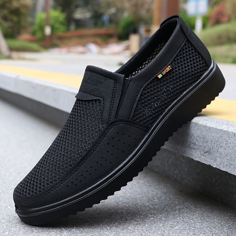 Maxim – Ultraleichte Slip-On Schuhe Schwarz