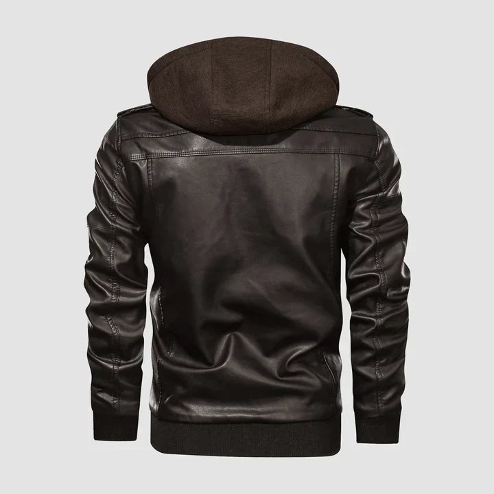 Klemens - Herren Leder Motorradjacke Biker Stil