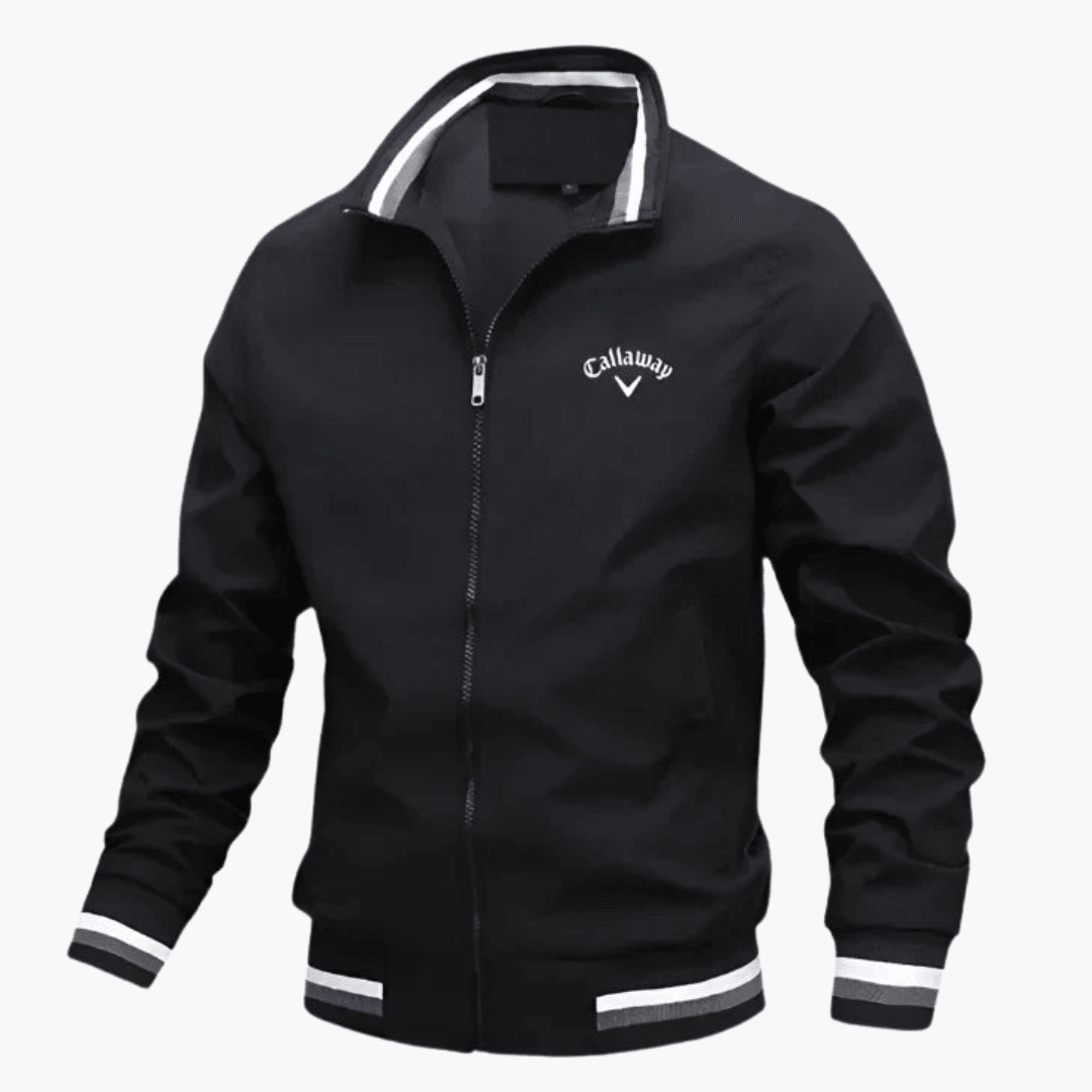 Miko - Premium Herrenjacke Vielseitig, Winddicht & Elegant Schwarz