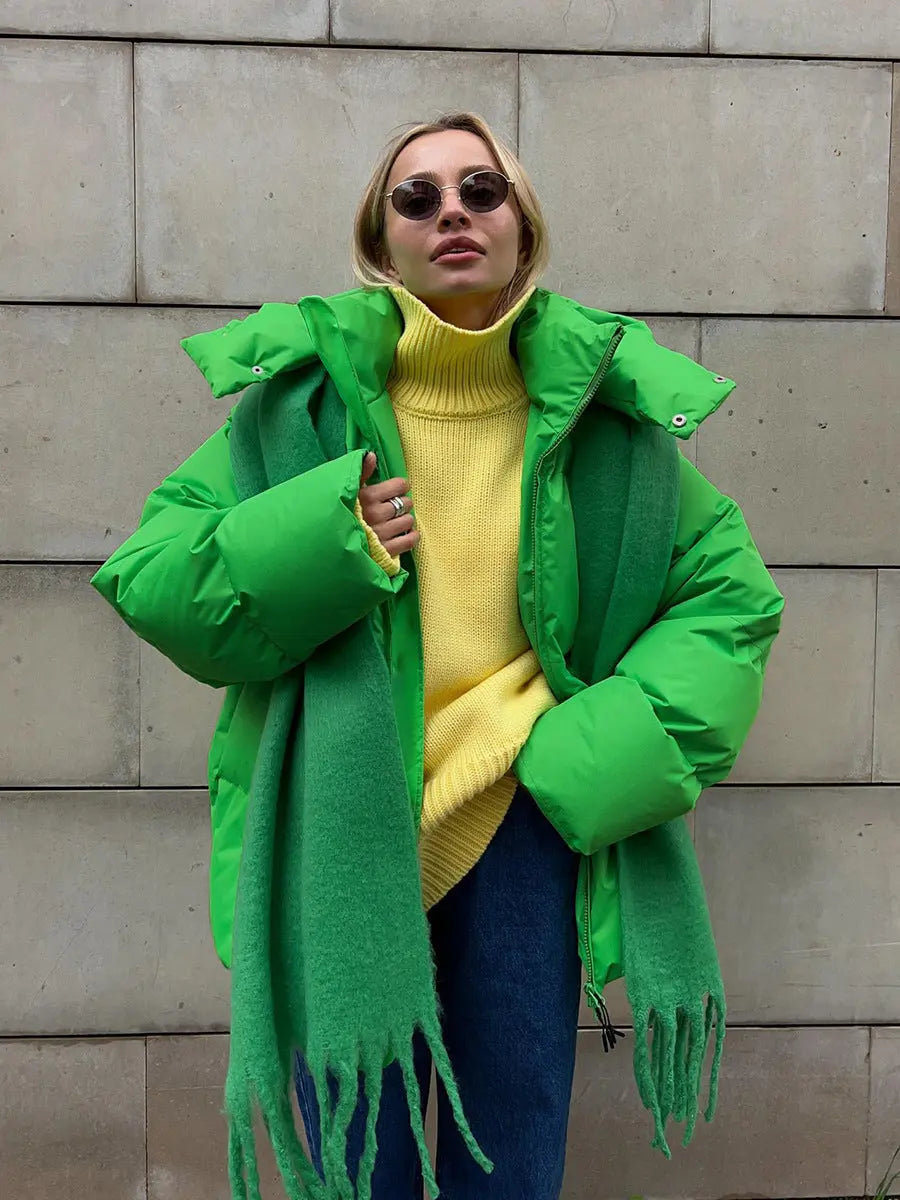 Quilla - Moderne Damen Pufferjacke für kalte Tage