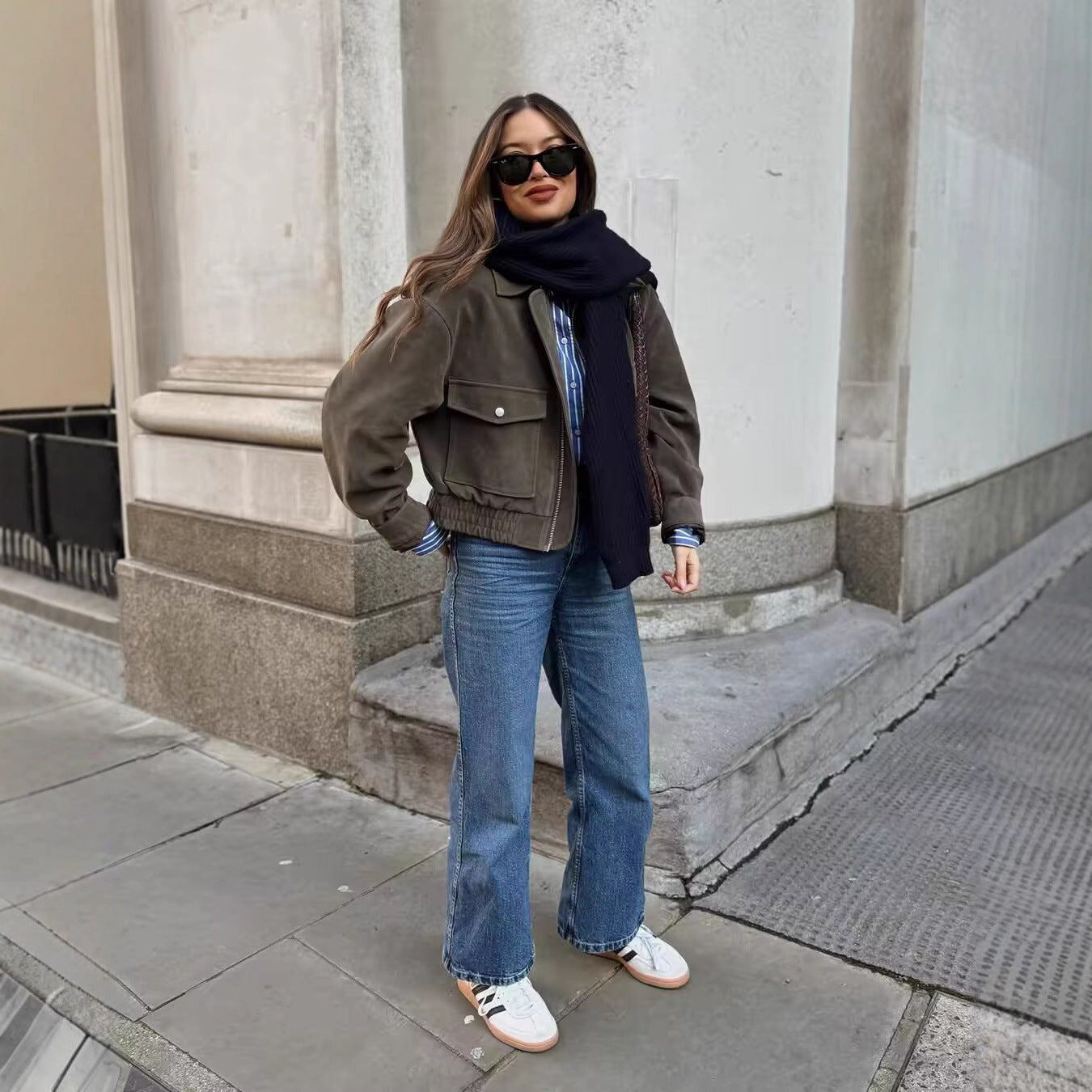 Katharina – Utility-Jacke mit praktischen Taschen