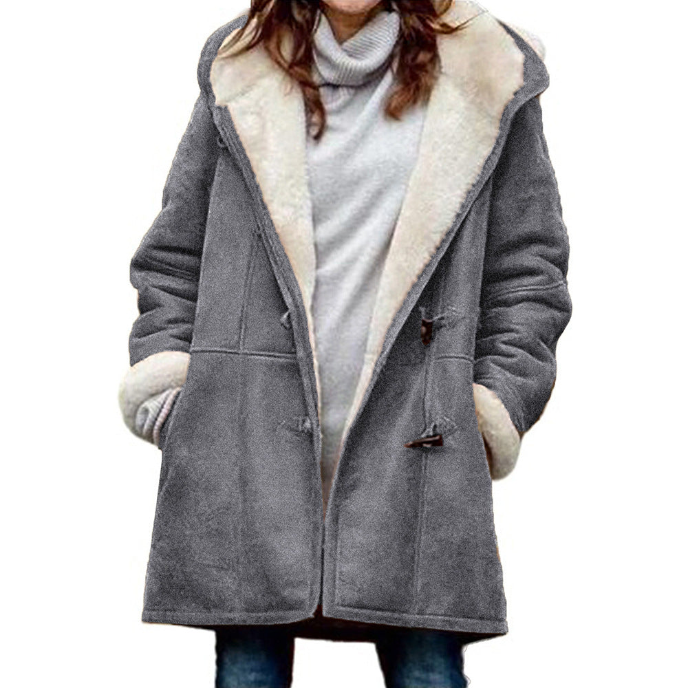 Theresa – Klassischer Duffle Coat Für Damen
