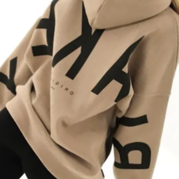 Samira – Lässiger Oversized Hoodie Mit Trendy Print