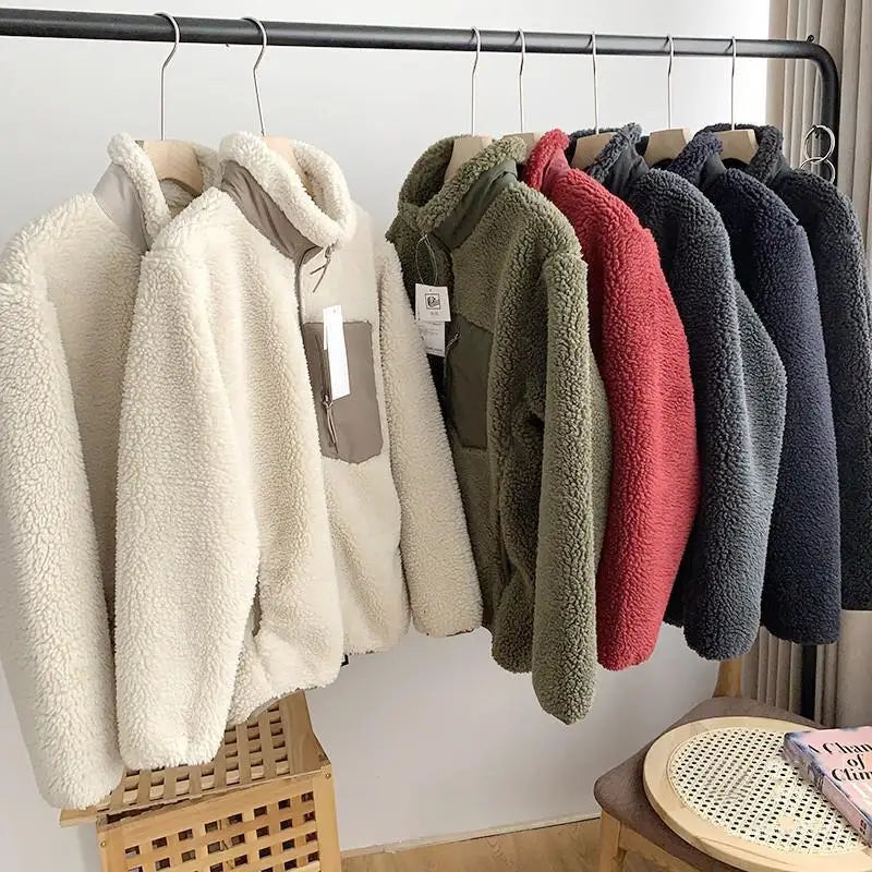 Lorena - Kuschelige Teddy Winterjacke Damen Winddicht