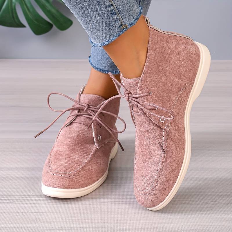 Perrysa - Schicke Lederschuhe Rosa 2