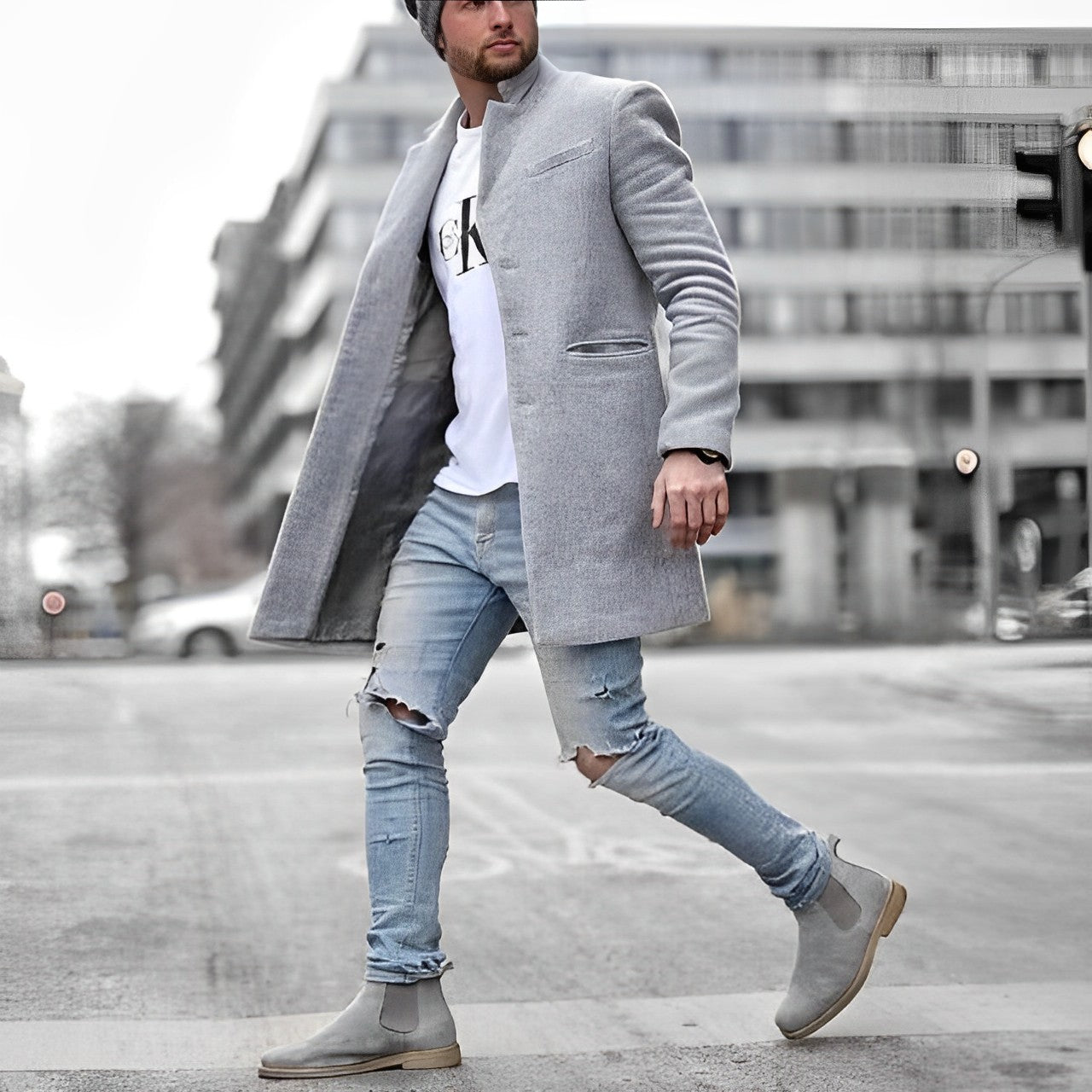 Philipp - Elegante Herrenjacke für formelle Anlässe Grau
