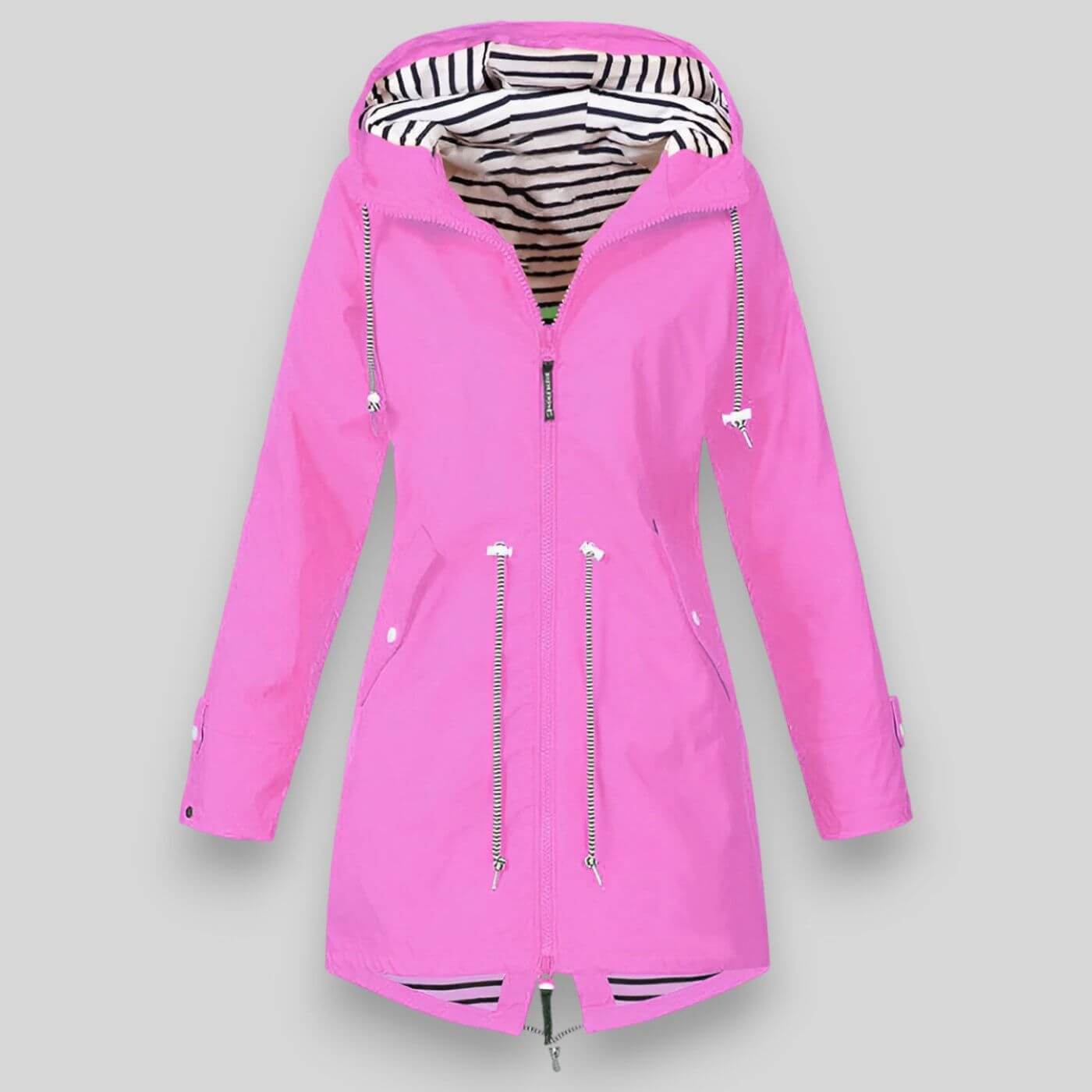 Pia - Stilvolle wasserdichte Damen Jacke Rosa