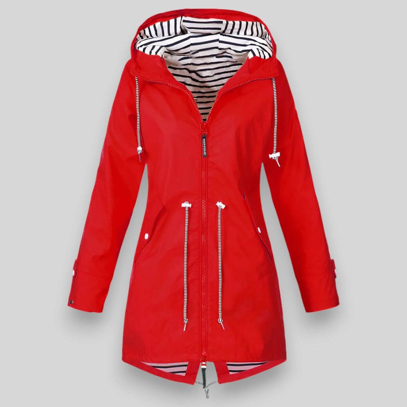 Pia - Stilvolle wasserdichte Damen Jacke Rot