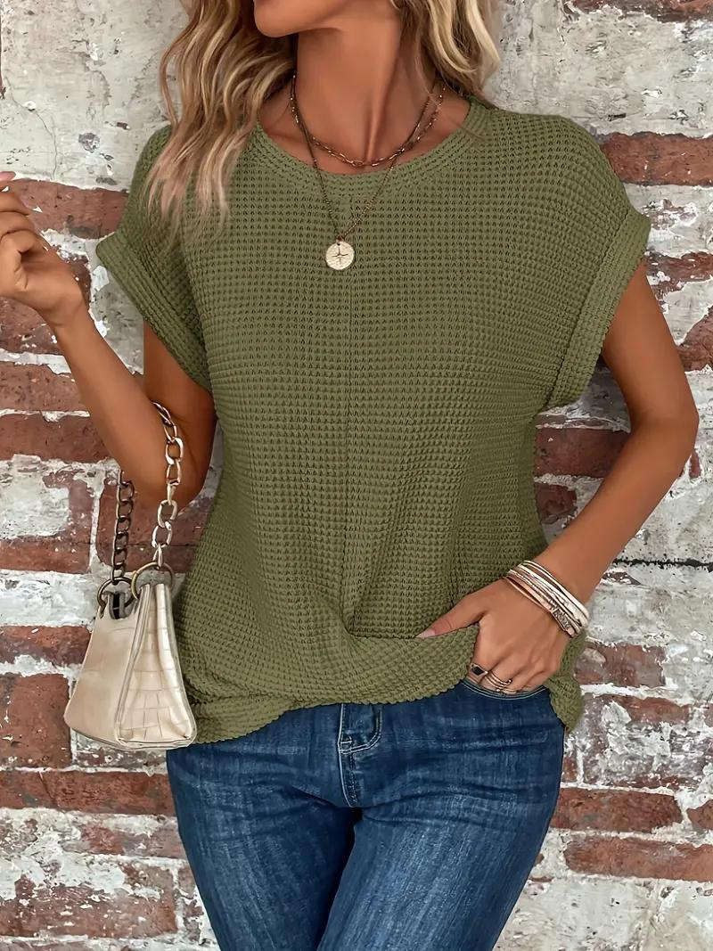 Ruth - Damen T-Shirt Modisch Grun 2