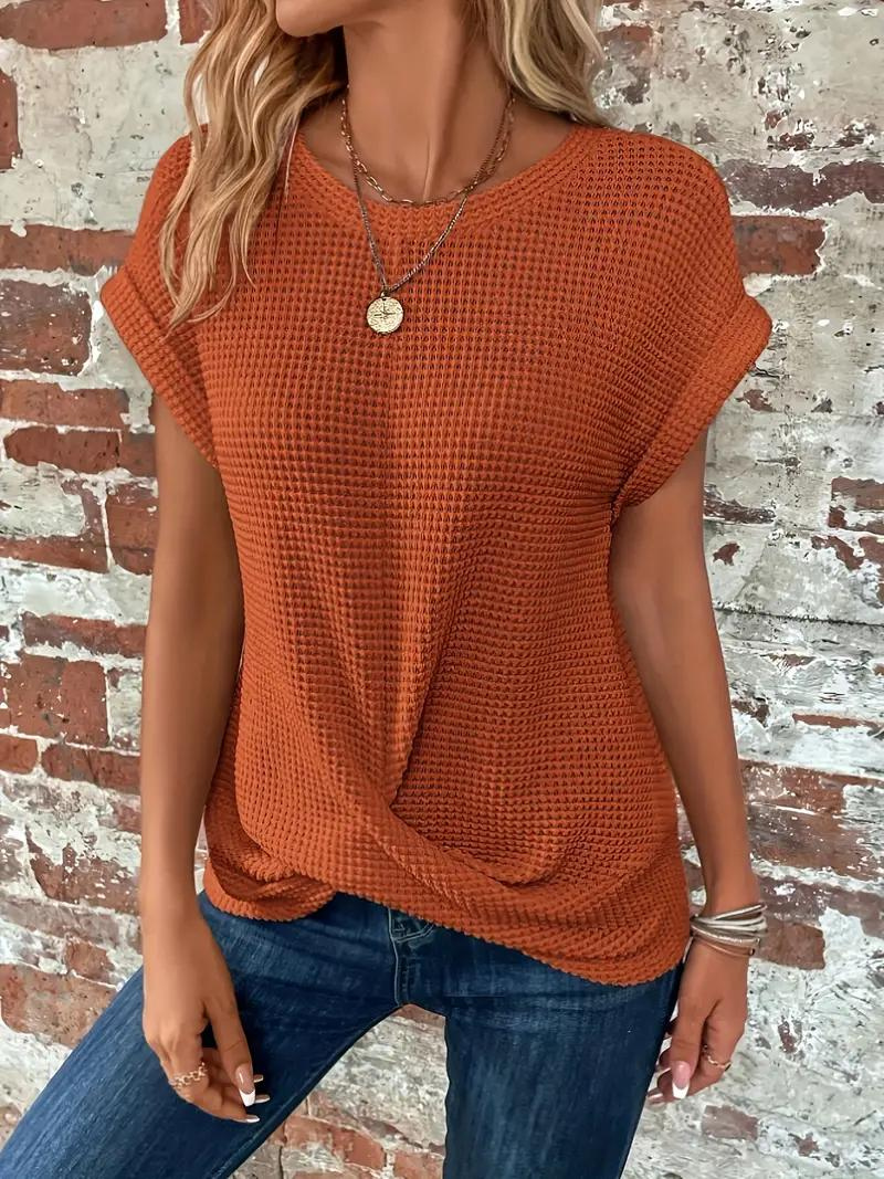 Ruth - Damen T-Shirt Modisch Orange