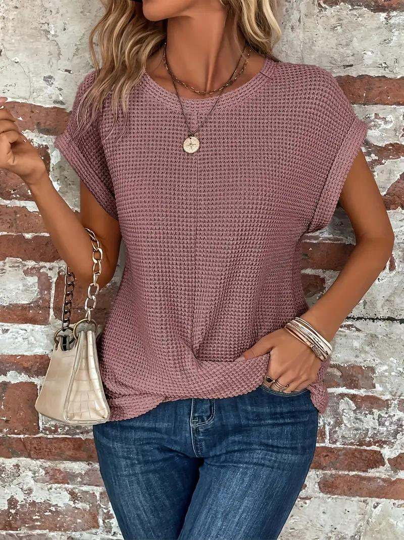 Ruth - Damen T-Shirt Modisch Rosa 2