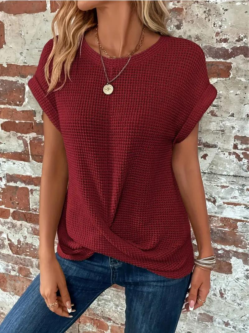 Ruth - Damen T-Shirt Modisch Rot