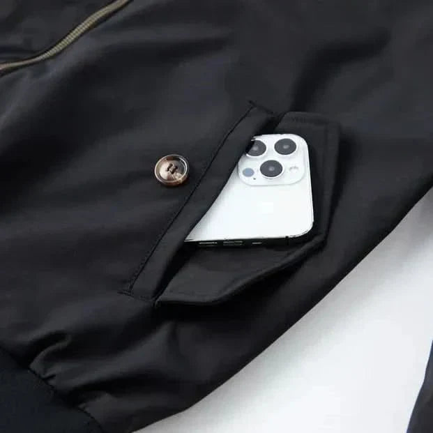 Alban – Klassische Bomberjacke mit stilvollem Innenfutter