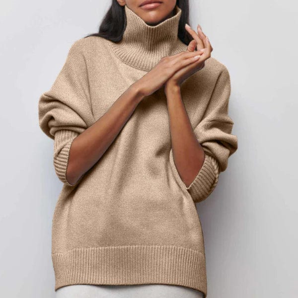 Elora – Oversize-Rollkragenpullover